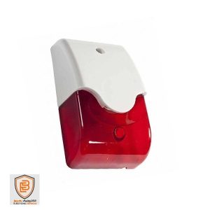 آژیر فلاشر 12LED ولت دزدگیر 15 وات